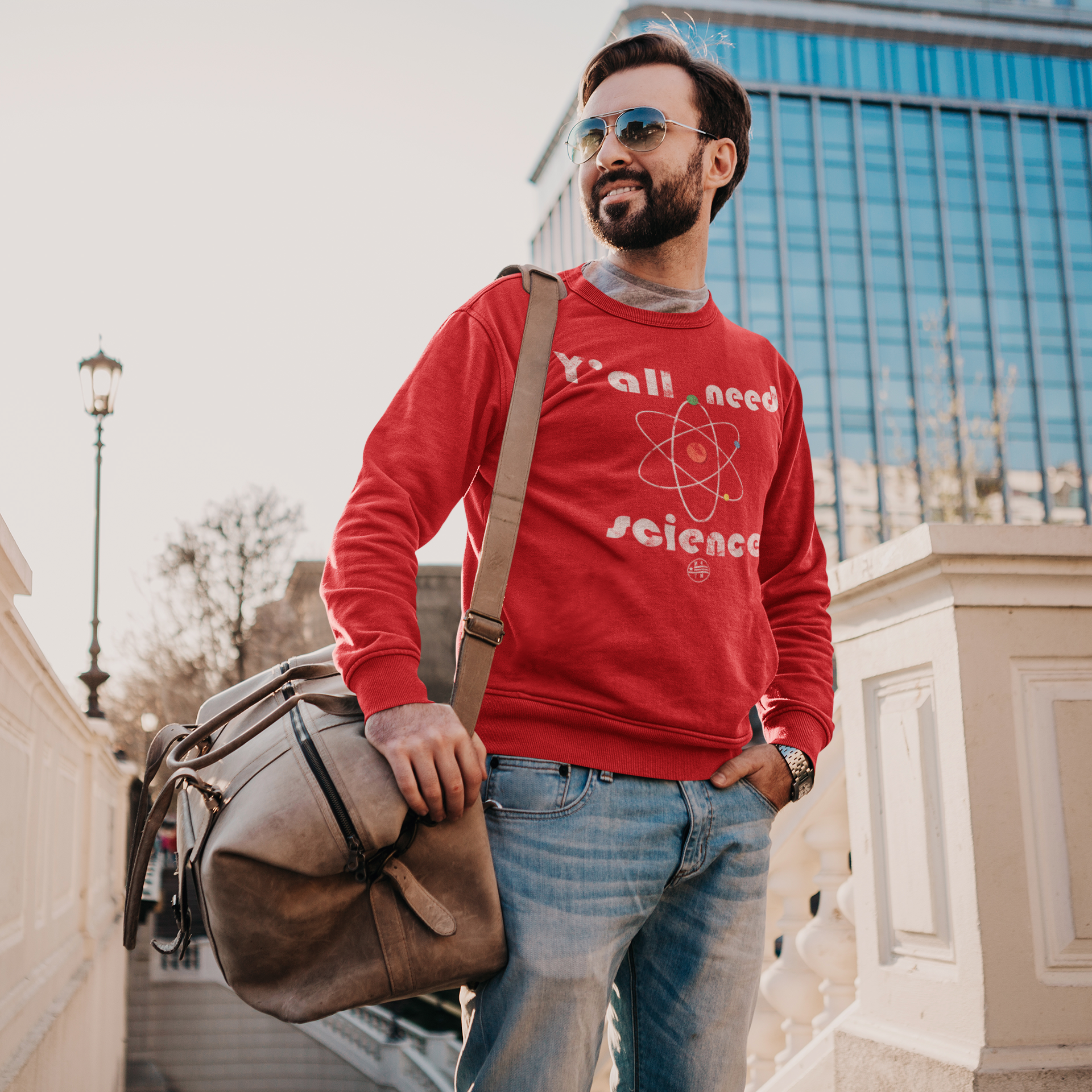 Y'all Need Science - Fitted Sweatshirt