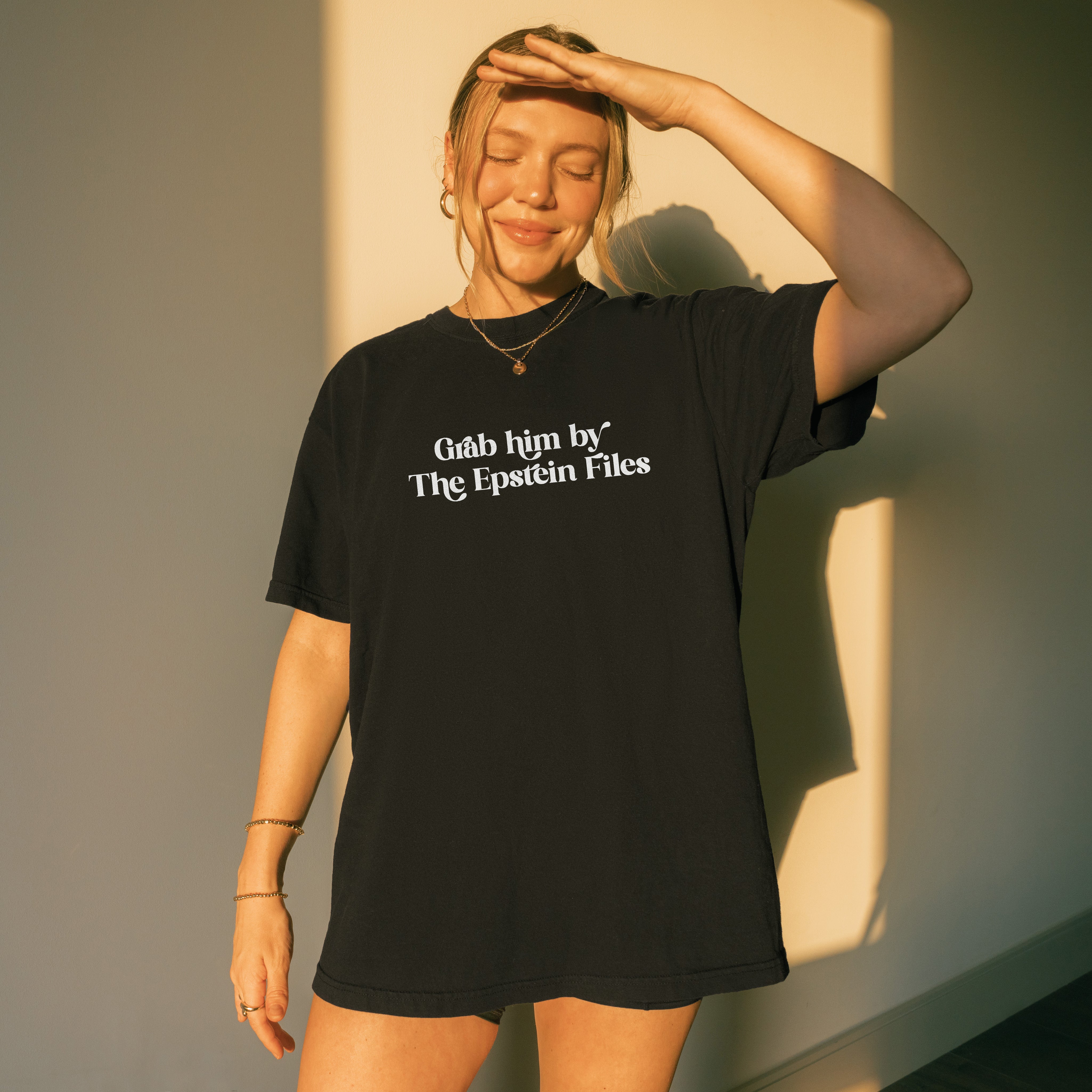 Grab Him By The Epstein Files T-Shirt
