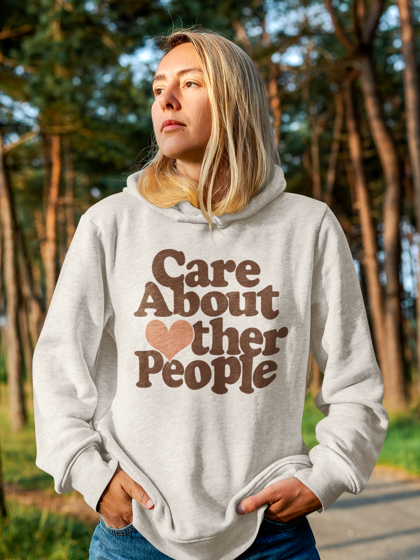 Care About Other People Premium Hoodie