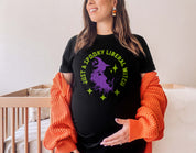 Just a Spooky Liberal Witch T-Shirt