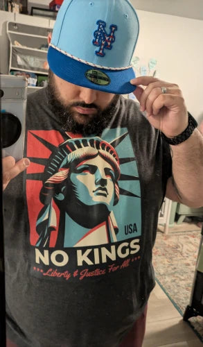 No Kings - Liberty and Justice For All T-Shirt
