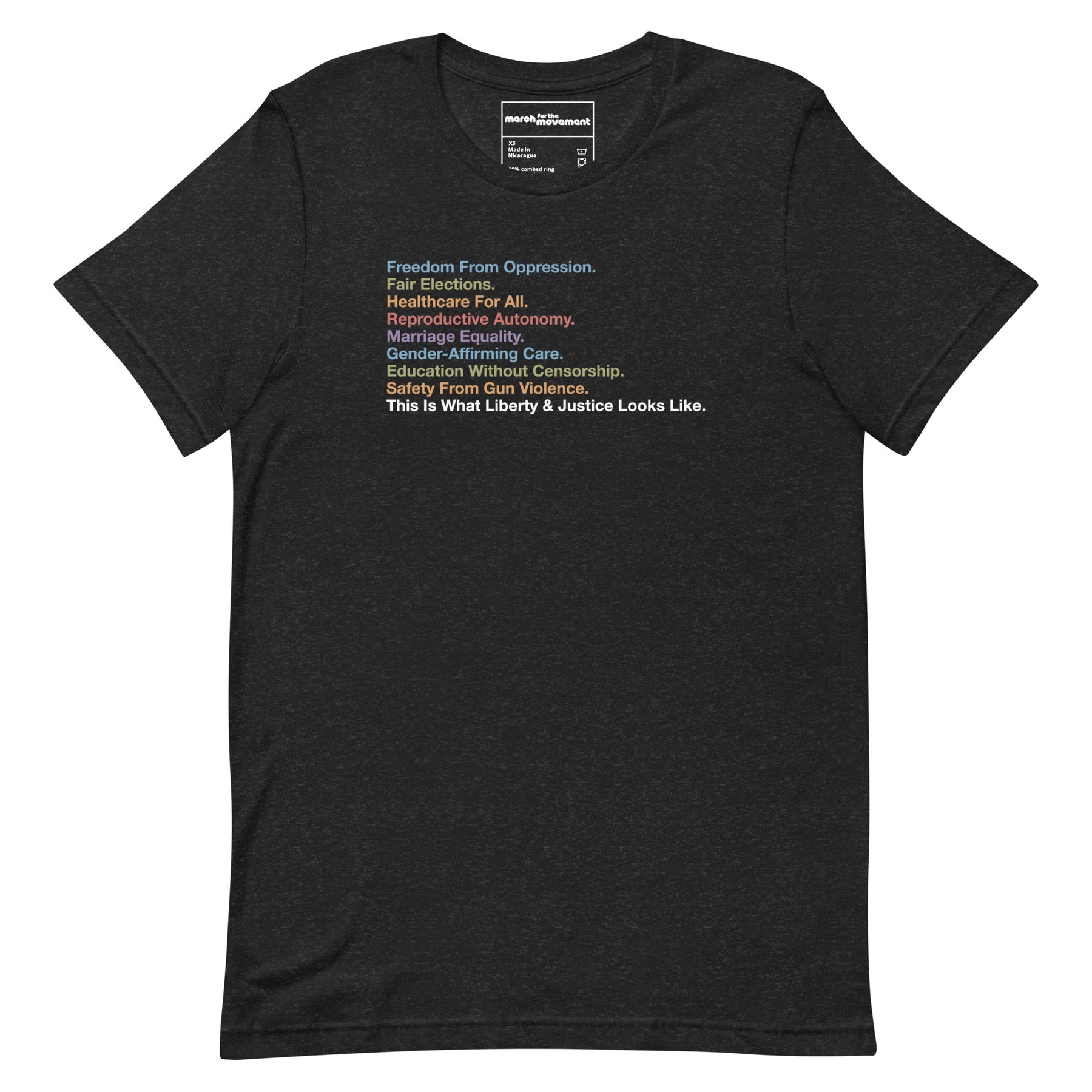 This is What Liberty and Justice Looks Like T-Shirt