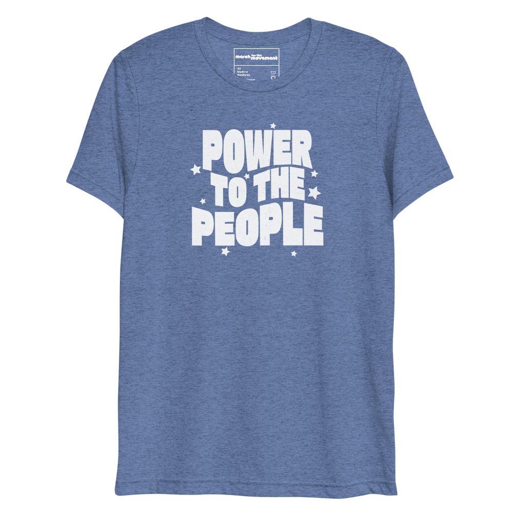 Power To The People Premium Triblend T-Shirt