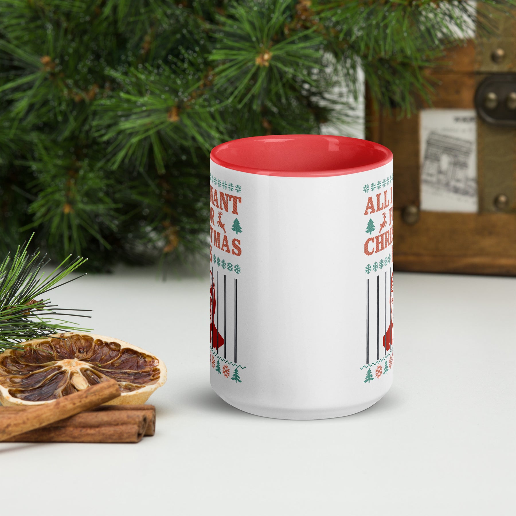 All I Want For Christmas is Trump in Jail Mug