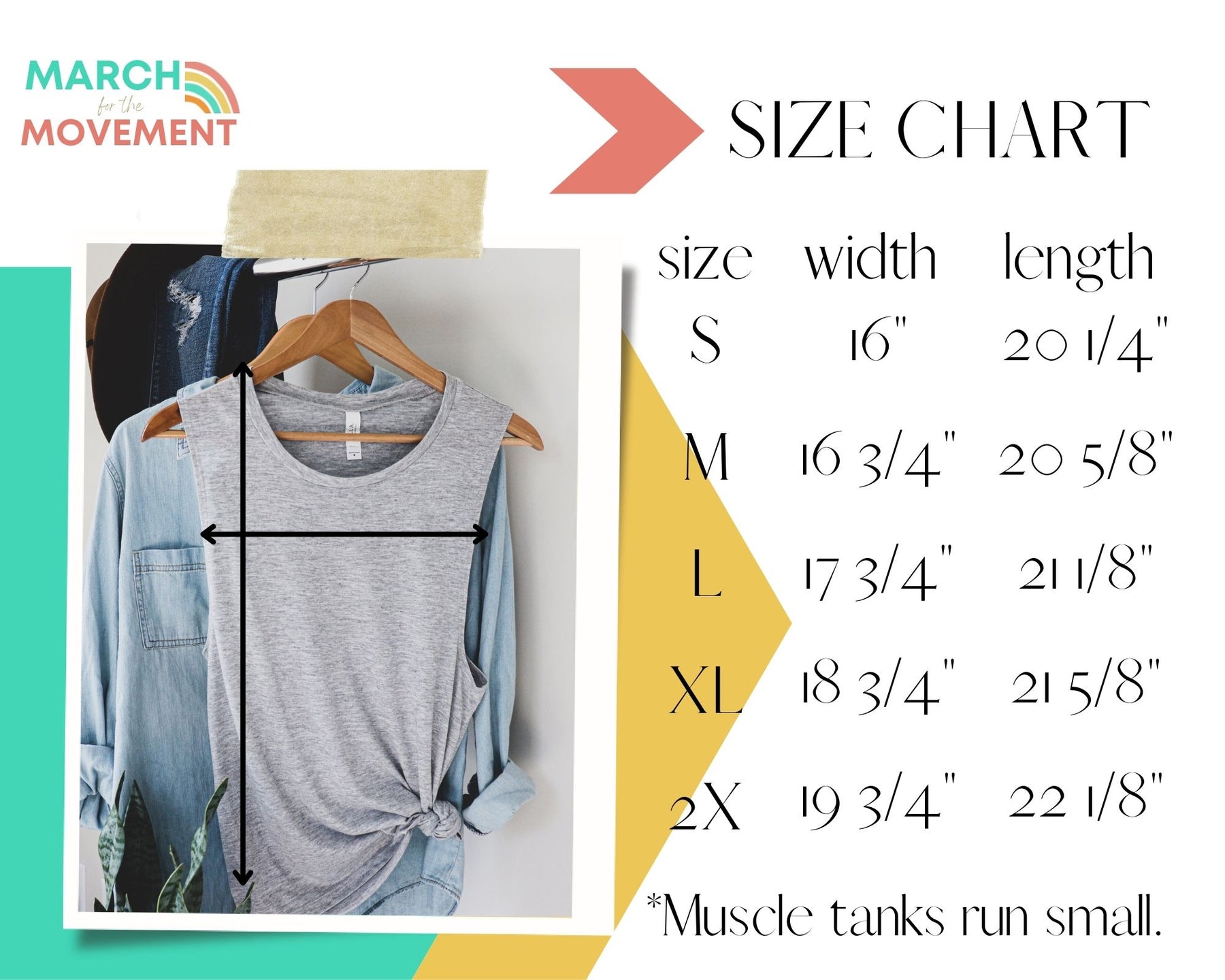 Minimalistic Inclusive Rainbow Women's Muscle Tank