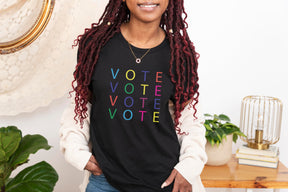 Vote Multicolor T-Shirt