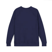 Cozy Fall Sweatshirt, Unisex Fleece Raglan, Football Season Gift, Thanksgiving Apparel, Warm Layer for Gatherings