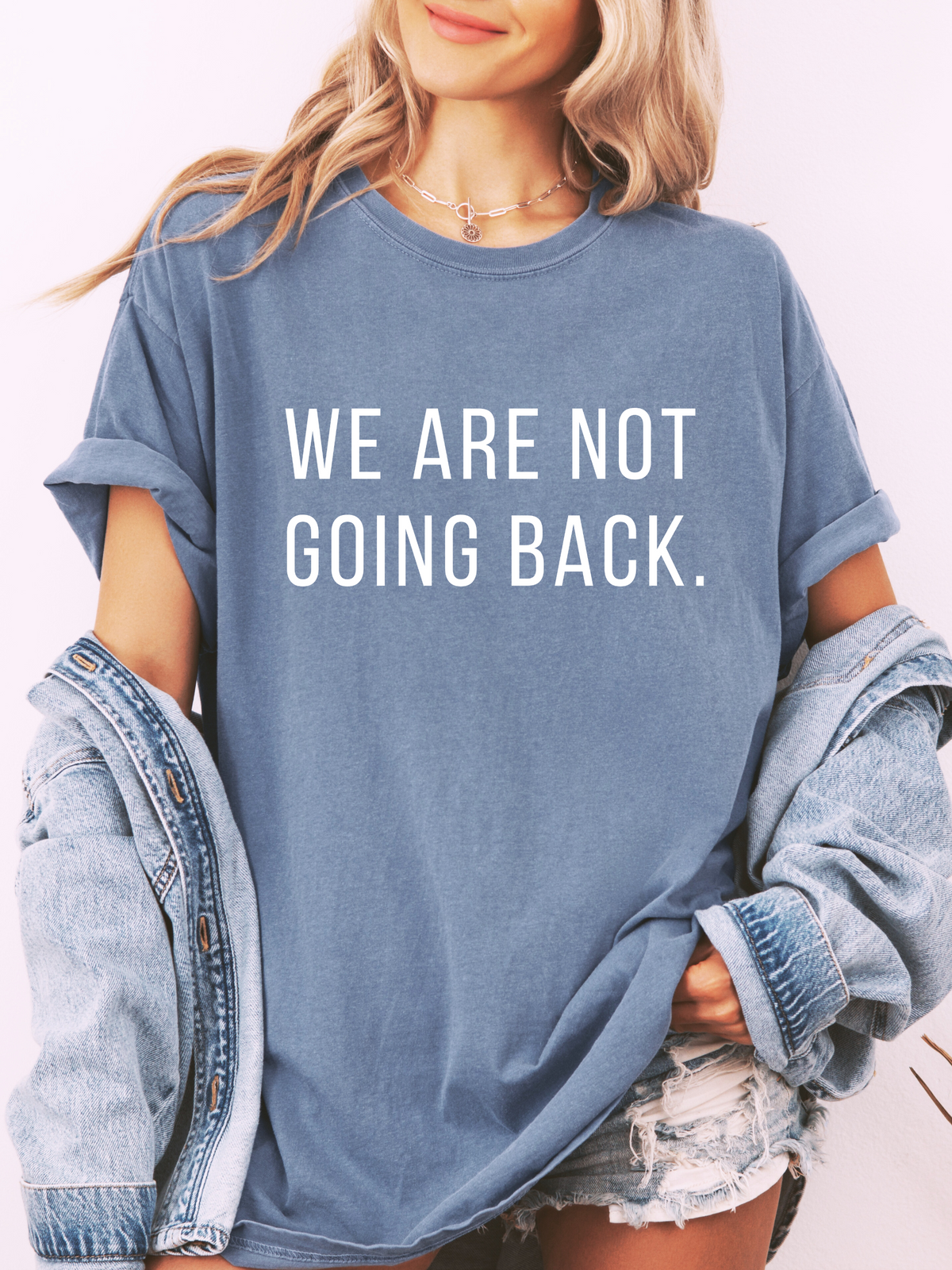 We are not going back t-shirt | Kamala 2024 | Front and Back Design