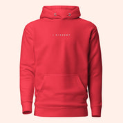 I Dissent Embroidered Fitted Hoodie