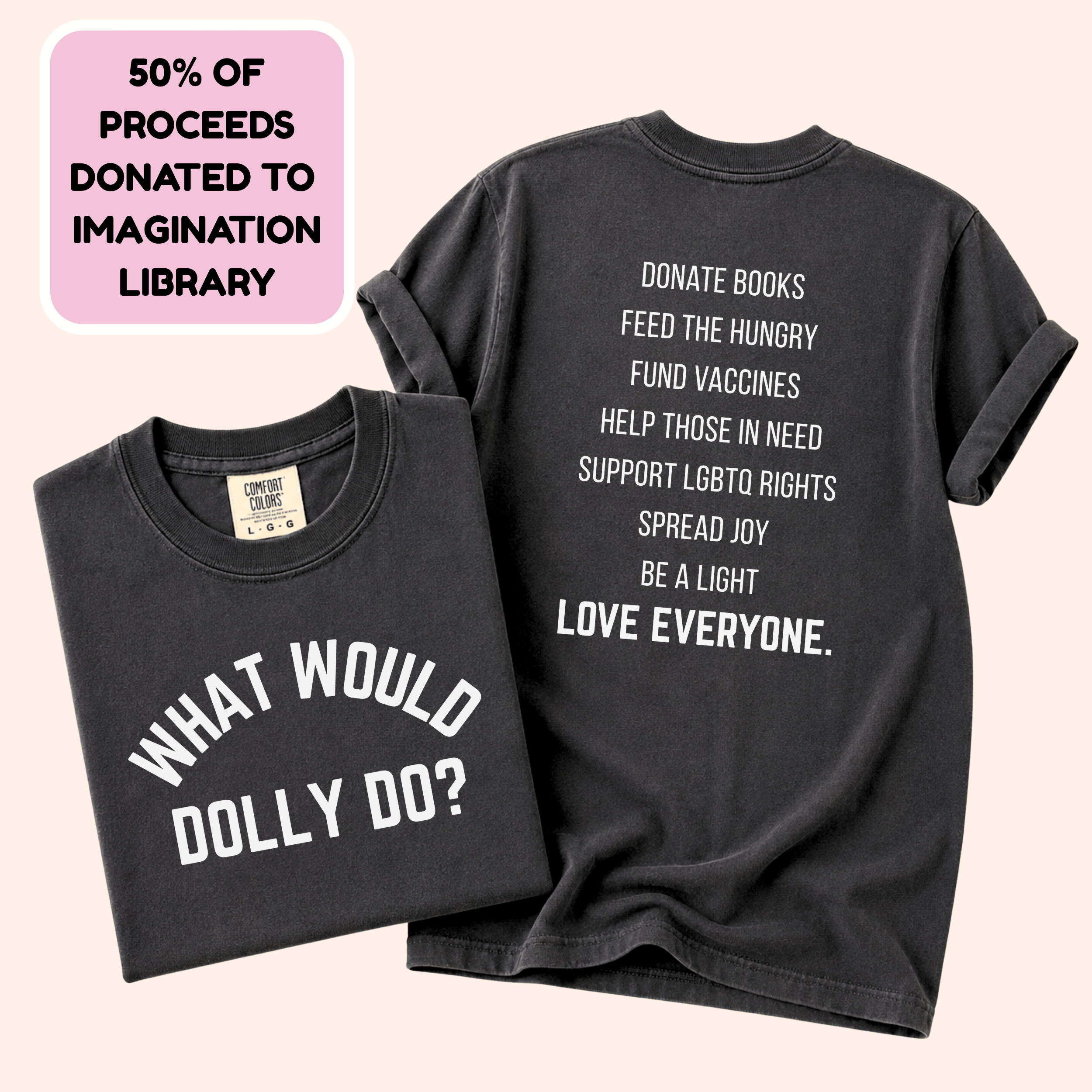 What Would Dolly Do? Heavyweight T-Shirt