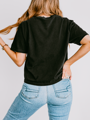 LIBERAL BITCH Women’s Heavyweight Boxy Crop Tee