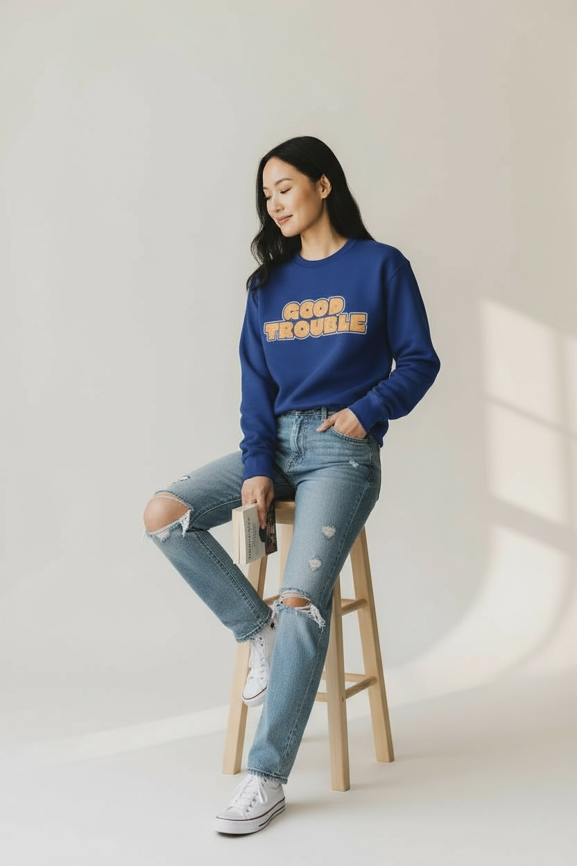 Good Trouble Premium Sweatshirt