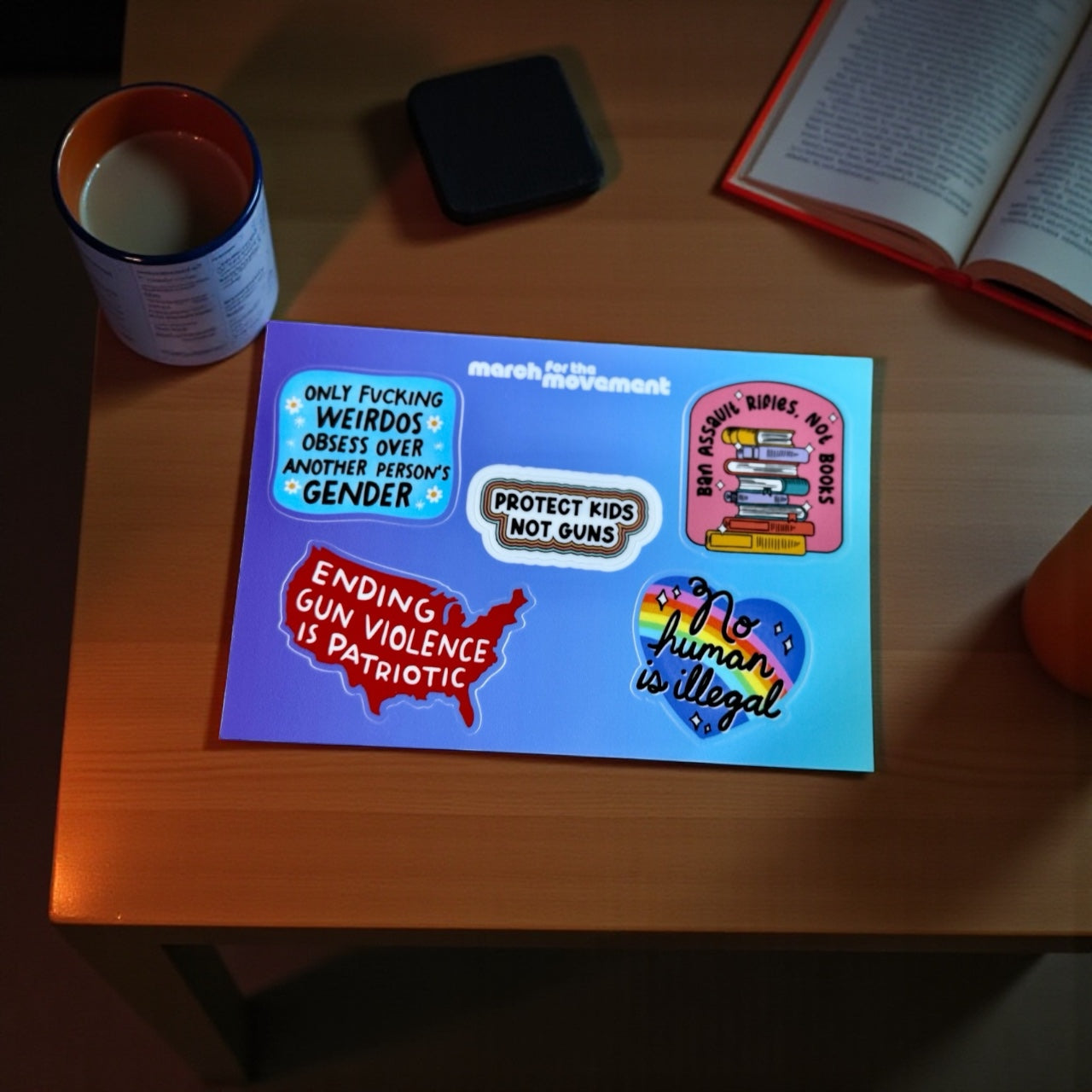 FDT Holiday Gift Box – Progressive Feminist Christmas Gift for Activists, Democrats & Anti-Trump Friends