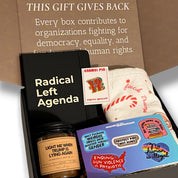 FDT Holiday Gift Box – Progressive Feminist Christmas Gift for Activists, Democrats & Anti-Trump Friends