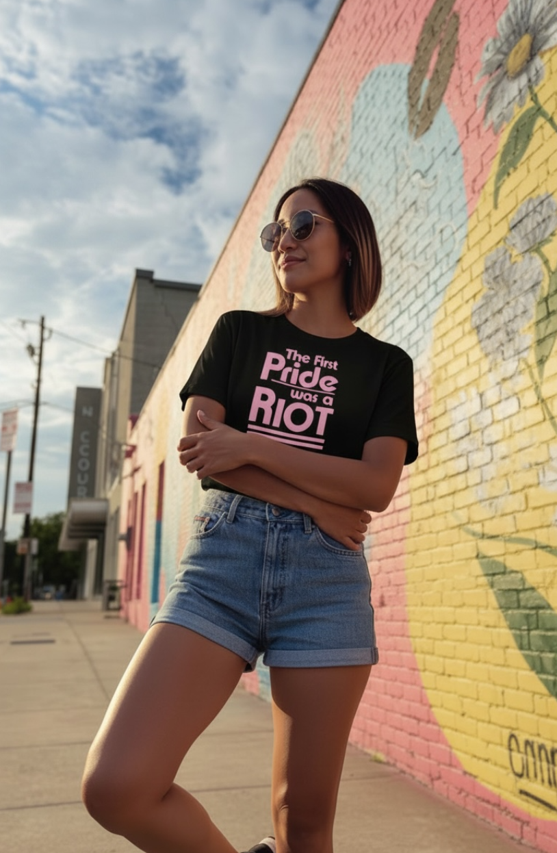 The First Pride Was a Riot — Unisex Pride T-Shirt