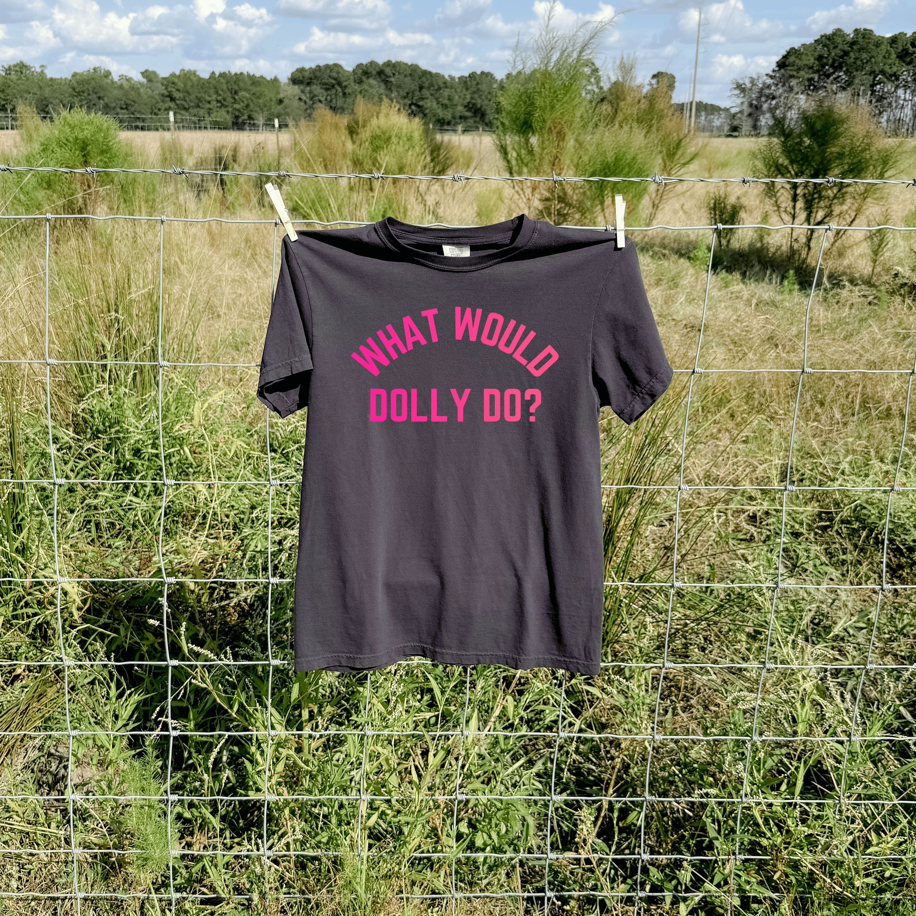 What Would Dolly Do? T-Shirt - Pink Edition