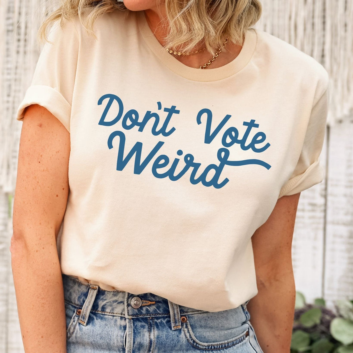 Don't Vote Weird T-Shirt | Harris-Walz 2024