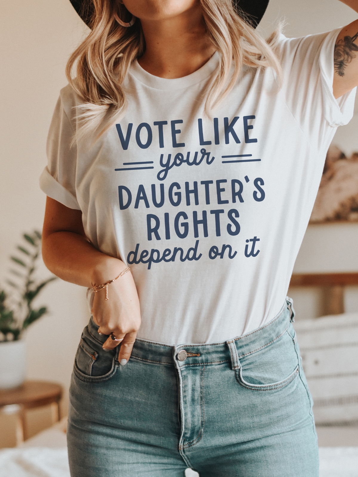 Vote Like Your Daughter's Rights Depend on It T-Shirt