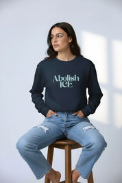 Abolish ICE Unisex Crew Neck Sweatshirt