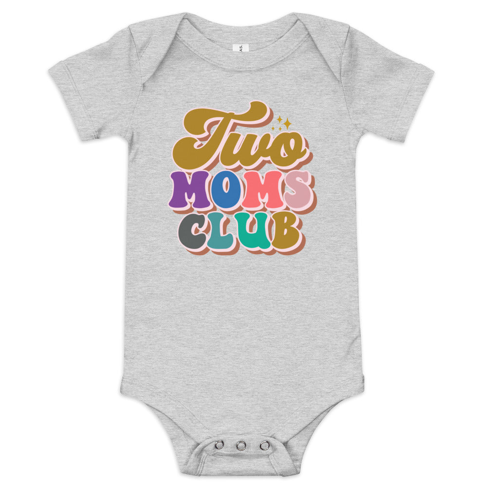 Two Moms Club Baby Bodysuit
