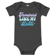 Feminist Like My Dads Baby Bodysuit