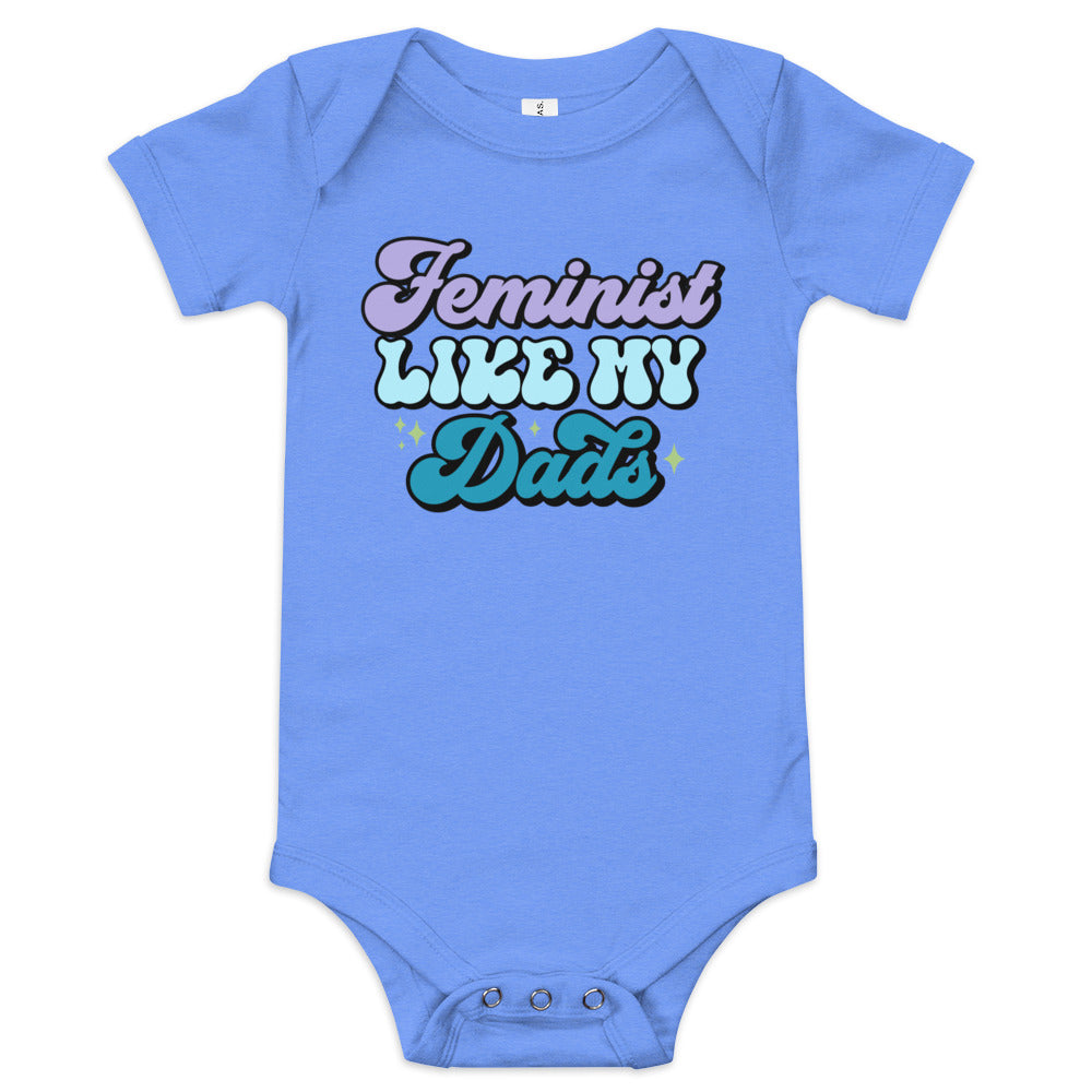 Feminist Like My Dads Baby Bodysuit