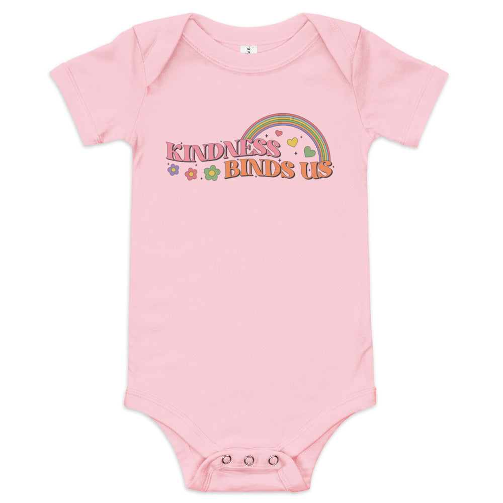 Kindness Binds Us Baby Bodysuit