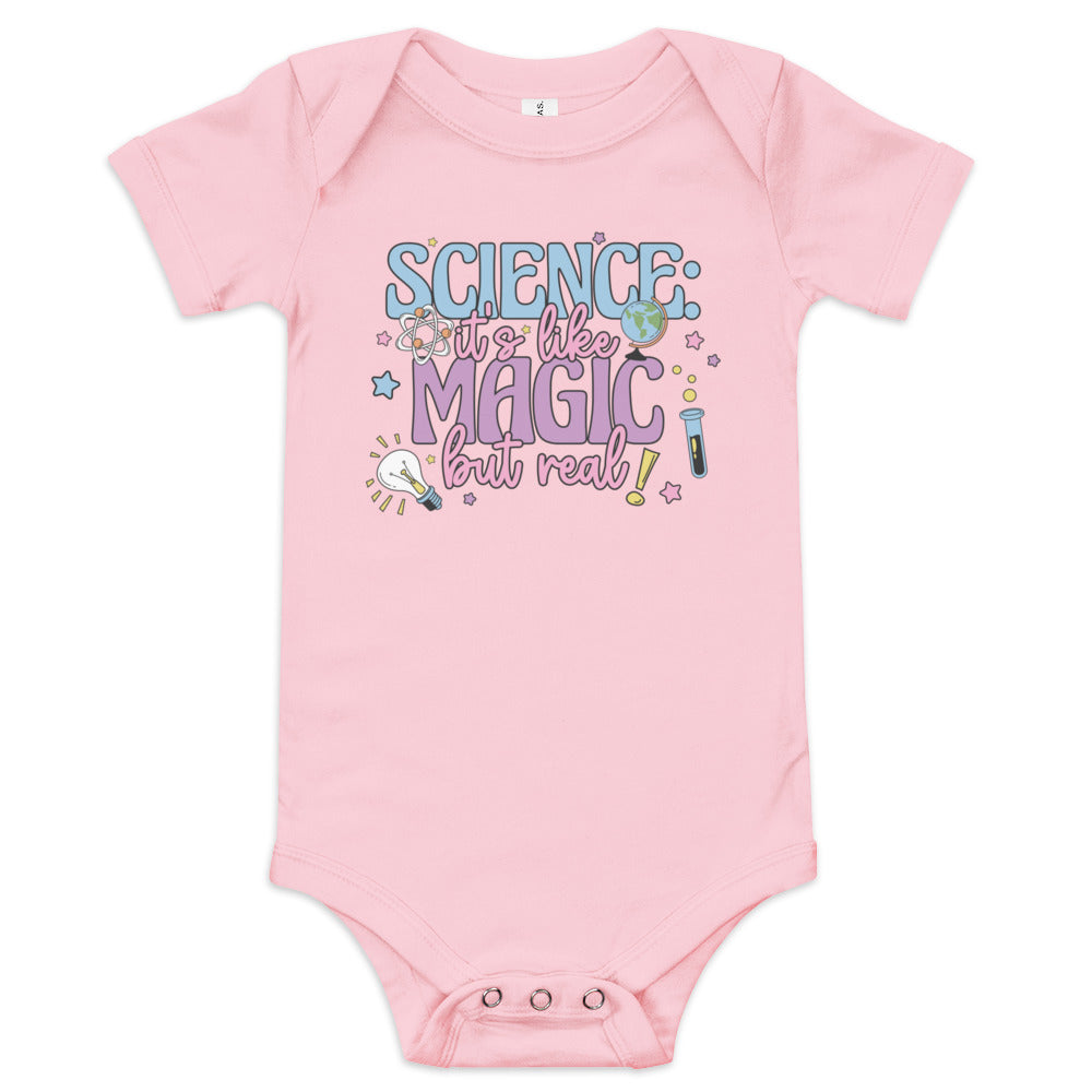 Science, It's Like Magic But Real Baby Bodysuit