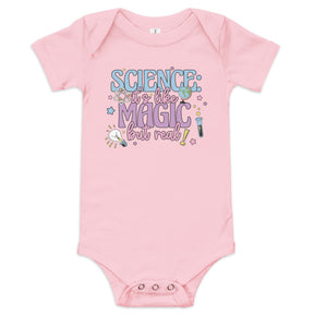 Science, It's Like Magic But Real Baby Bodysuit