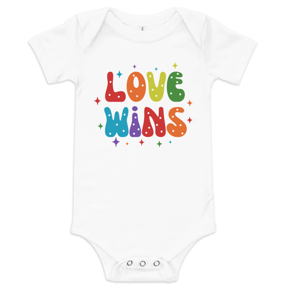 Love Wins Baby Bodysuit