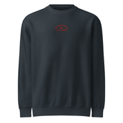 Ban Assault Rifles Not Free Speech — Premium Embroidered Crew Neck Sweatshirt
