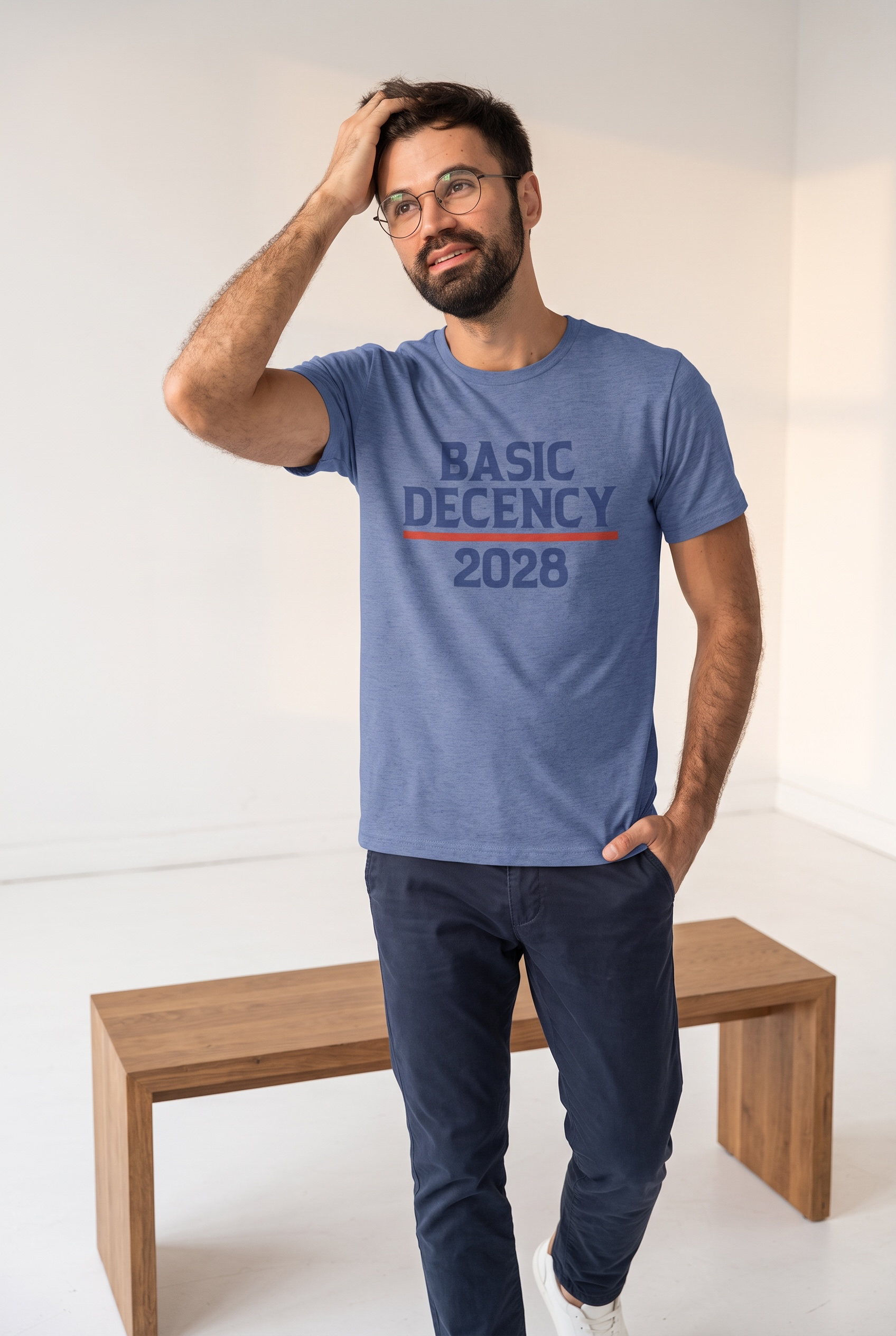 Basic Decency 2028 Tri-Blend T-shirt