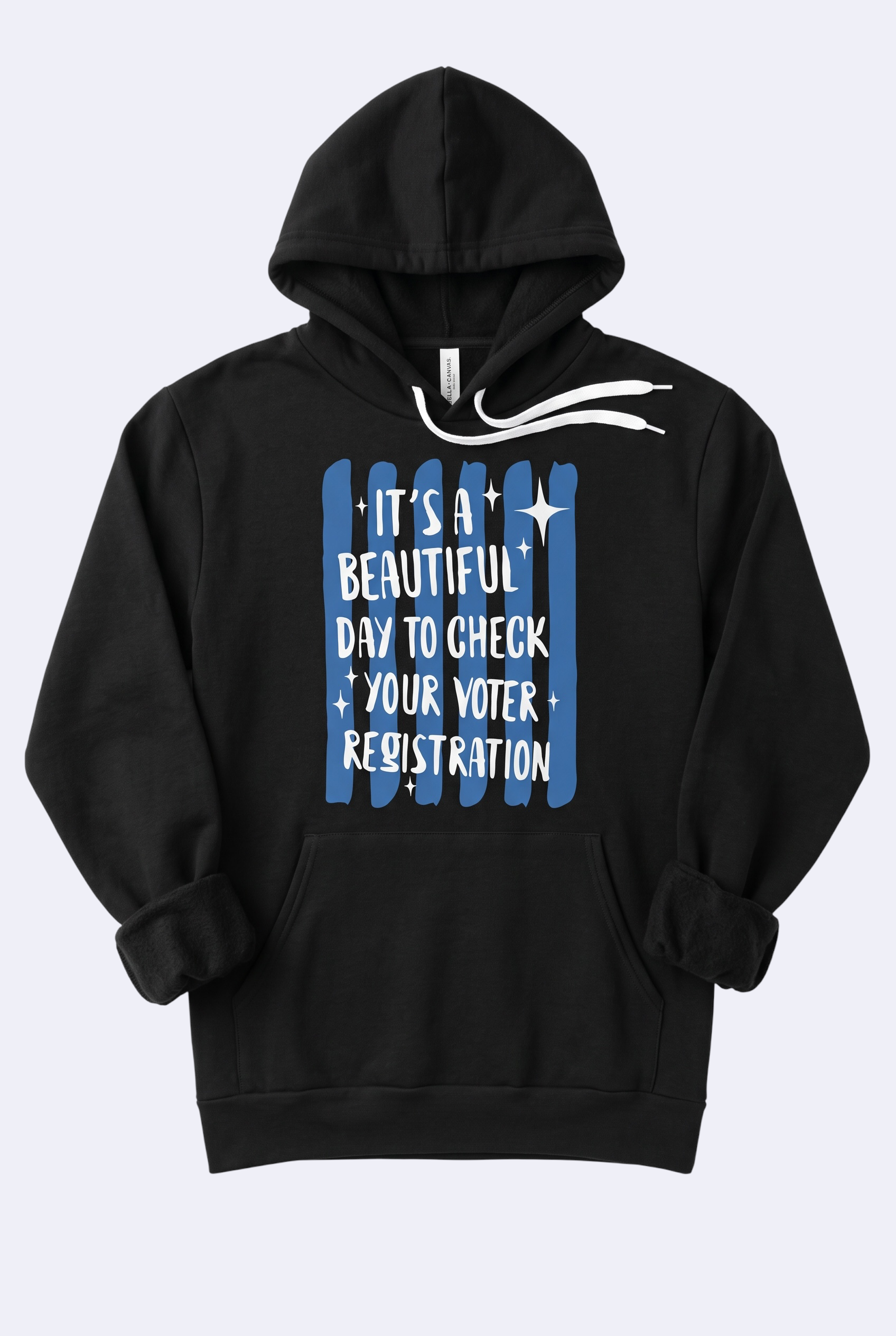 It's a Beautiful Day to Check Your Voter Registration Premium Hoodie