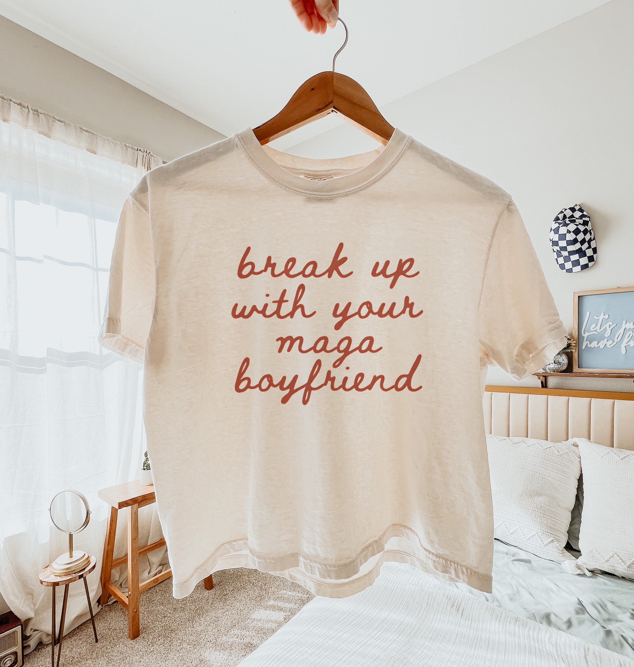Break Up With Your MAGA Boyfriend Heavyweight Boxy Tee
