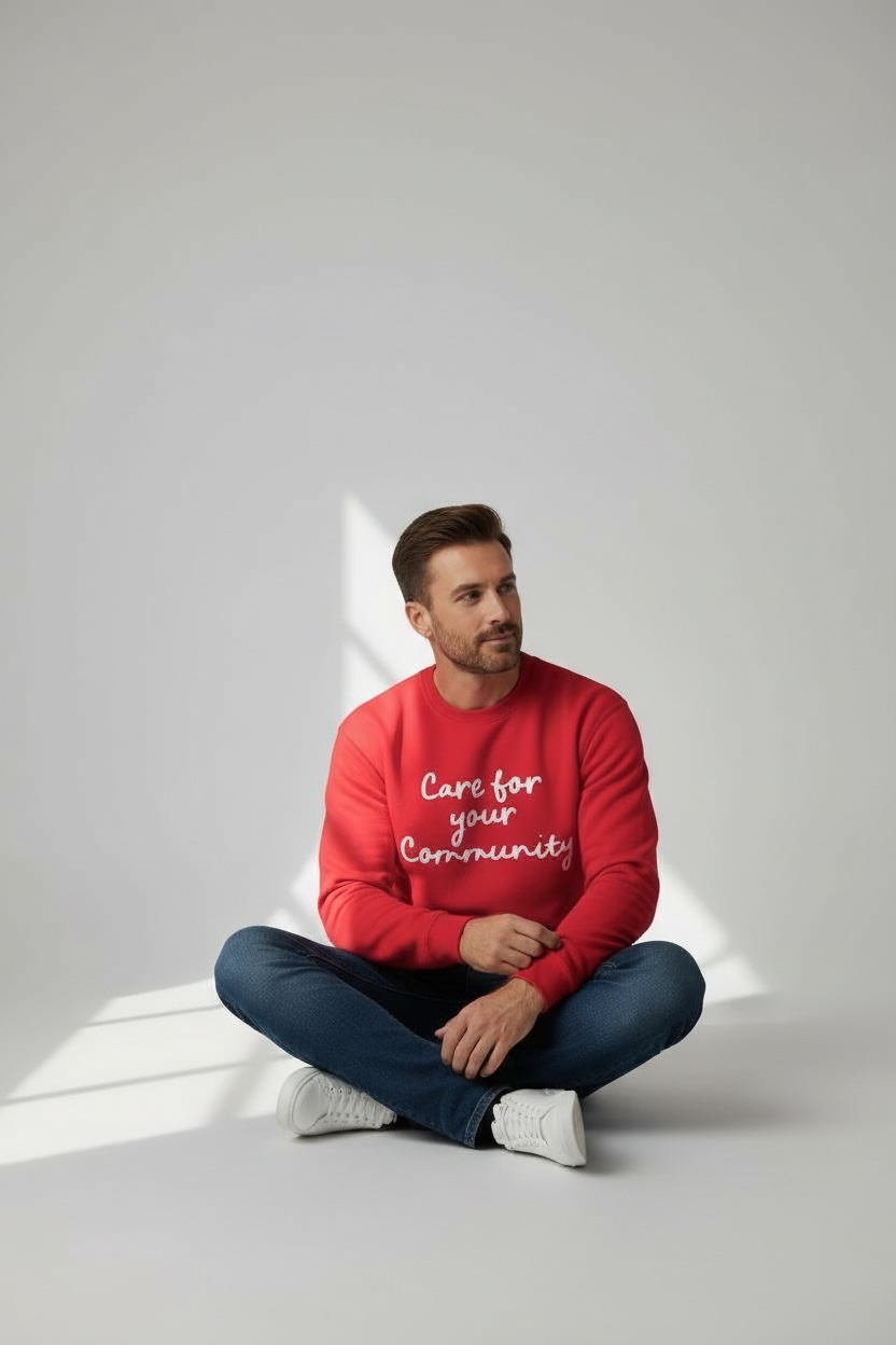 Care For Your Community Premium Sweatshirt