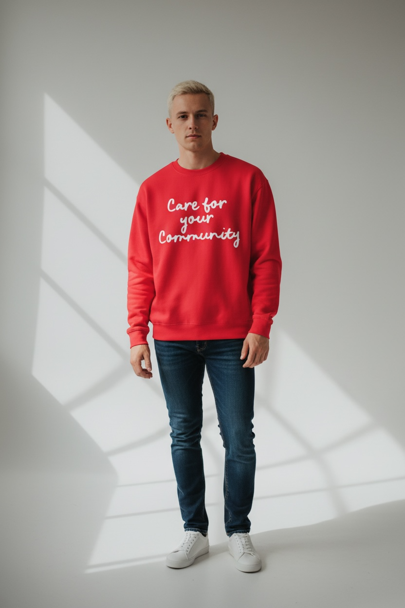 Care For Your Community Premium Sweatshirt