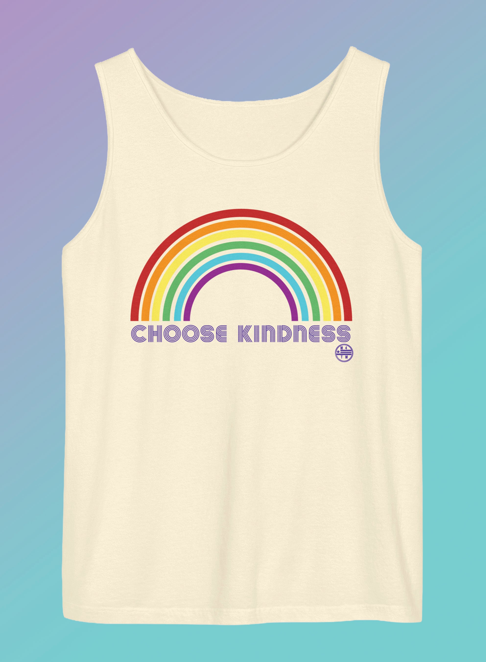 Choose Kindness Unisex Garment-Gyed Tank Top