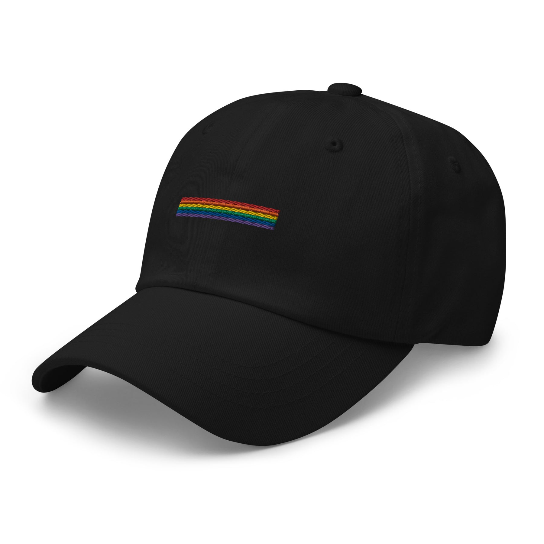 Classic Rainbow Stripes Minimalist Hat