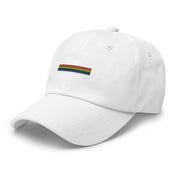 Classic Rainbow Stripes Minimalist Hat