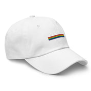 Classic Rainbow Stripes Minimalist Hat