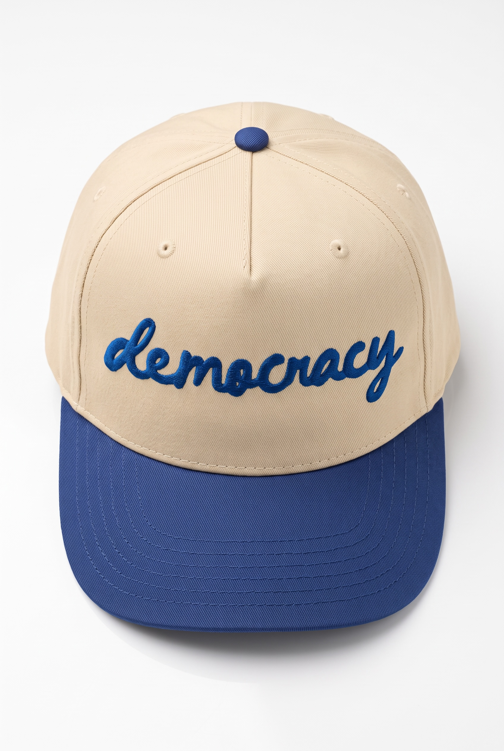 Democracy - Embroidered 5 panel cap