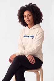Democracy - Premium Embroidered Heavyweight Hoodie