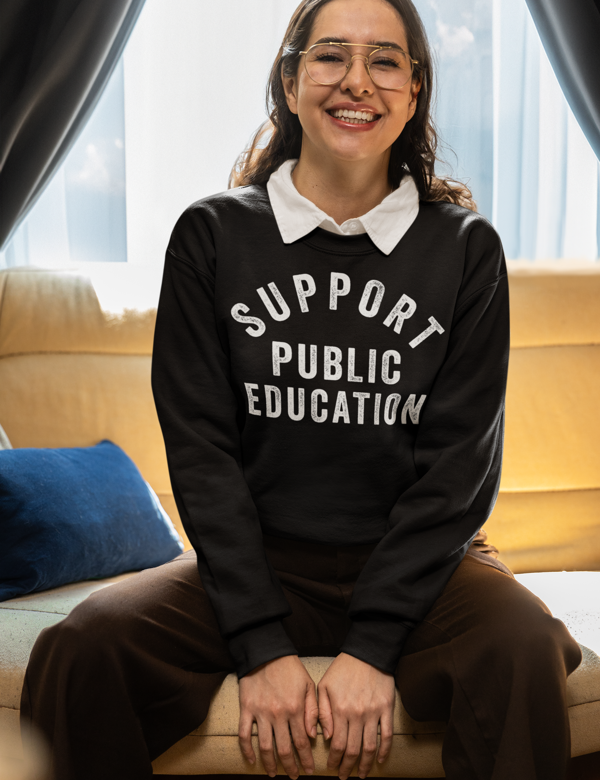 gildan-sweatshirt-mockup-of-a-smiling-woman-wearing-a-grandpacore-inspired-outfit-m40674.png