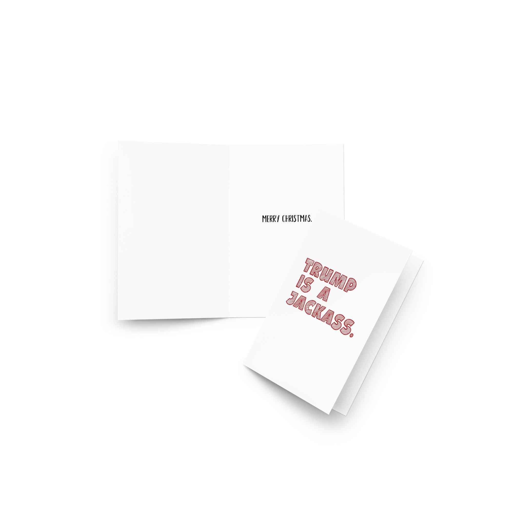 Trump Is a Jackass – Merry Christmas Card