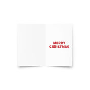 Progressive Santa Anti-Trump Holiday Greeting Card