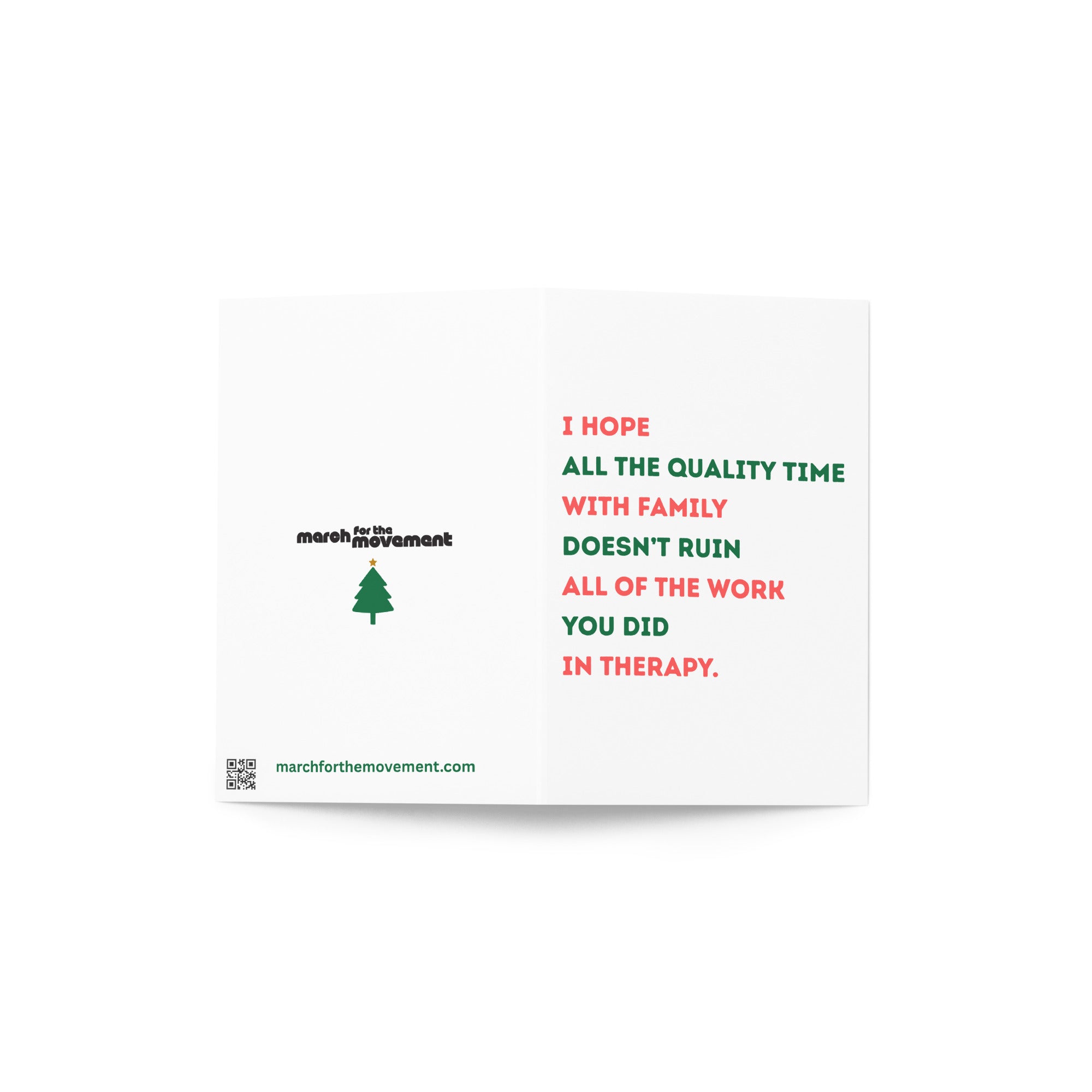 Good Luck Surviving Your Family Holiday Card