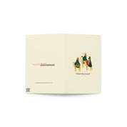 Three Wise Men? Be Serious. Feminist Holiday Card