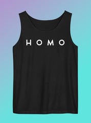 Homo Unisex Garment-Dyed Tank Top