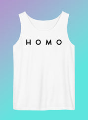 Homo Unisex Garment-Dyed Tank Top