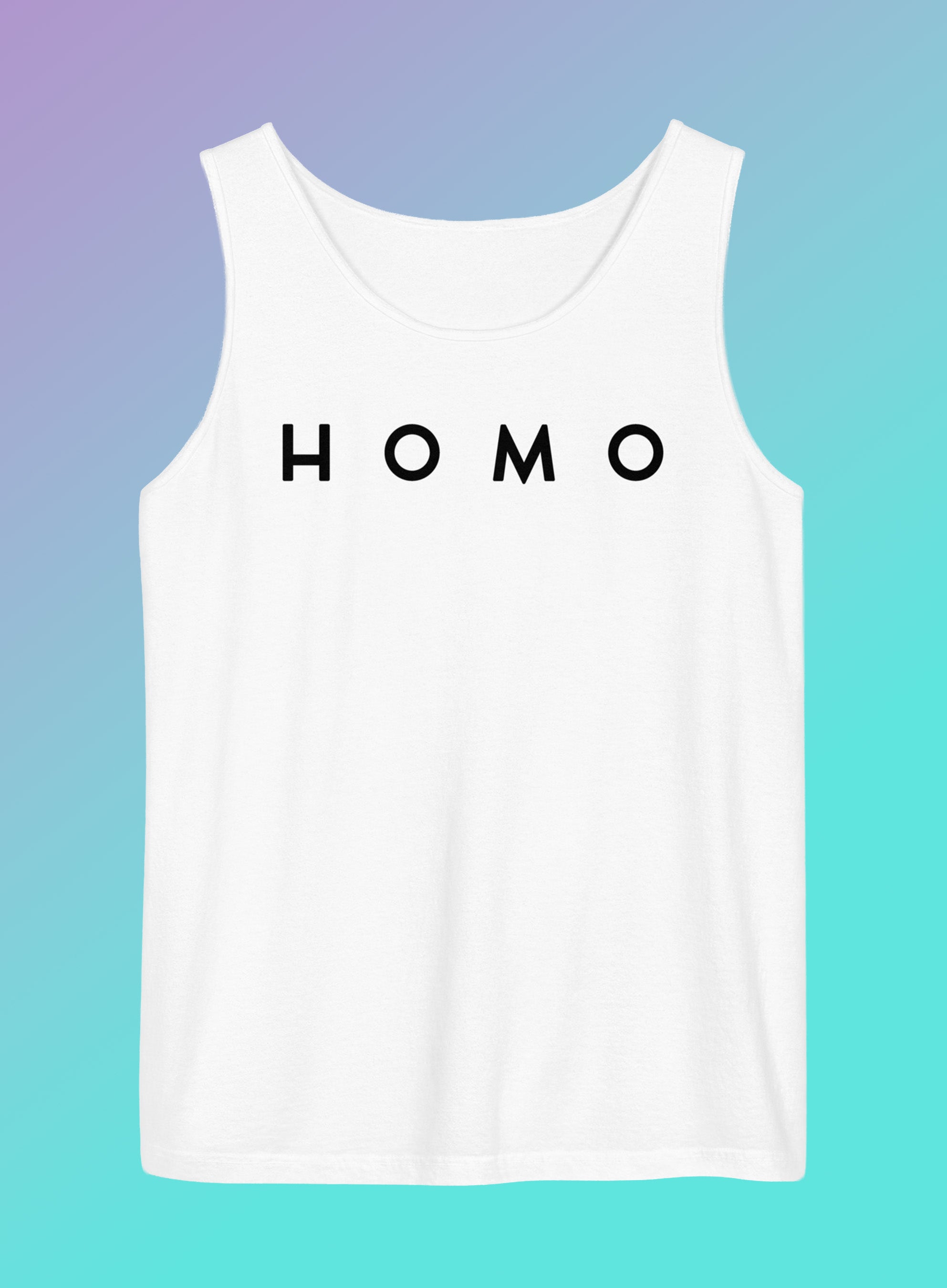 Homo Unisex Garment-Dyed Tank Top